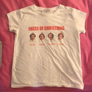 XS elf (faces of christmas) shirt